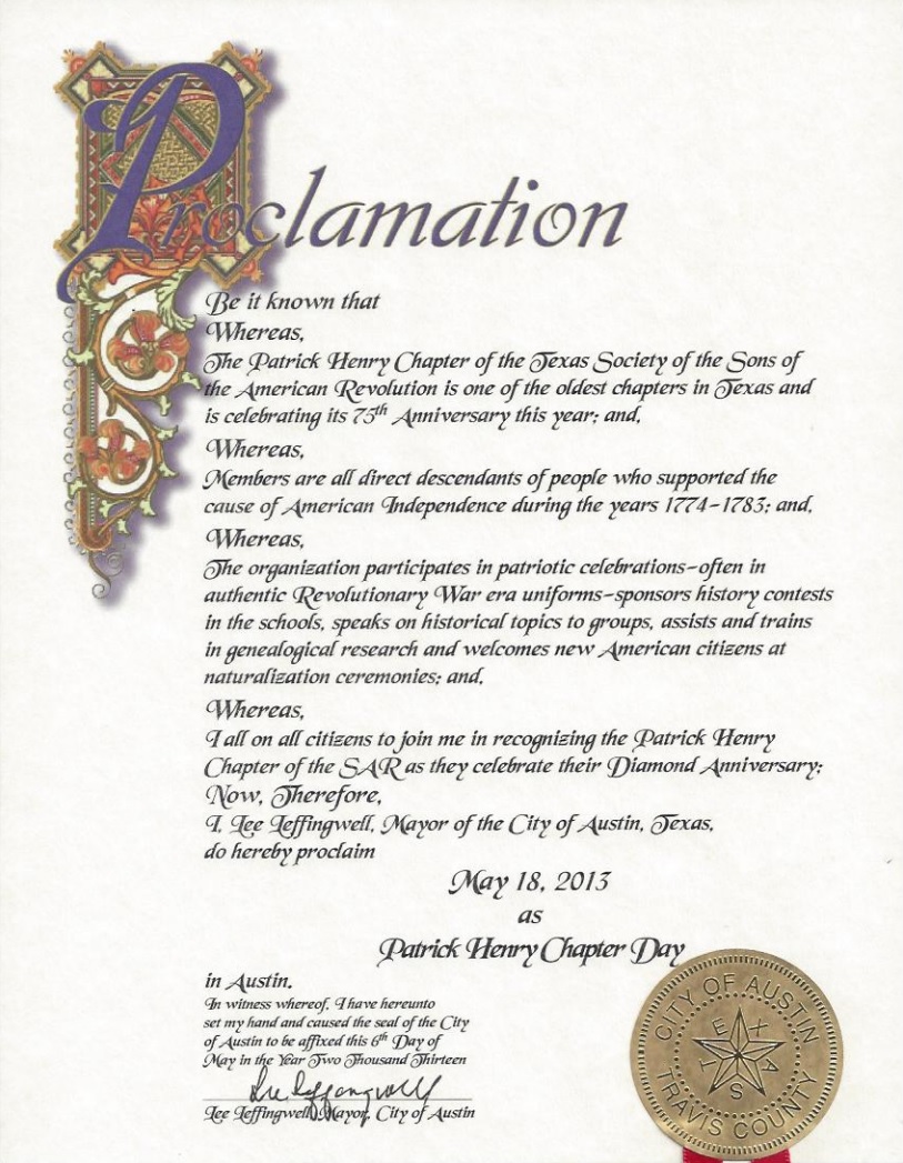 proclamation2013