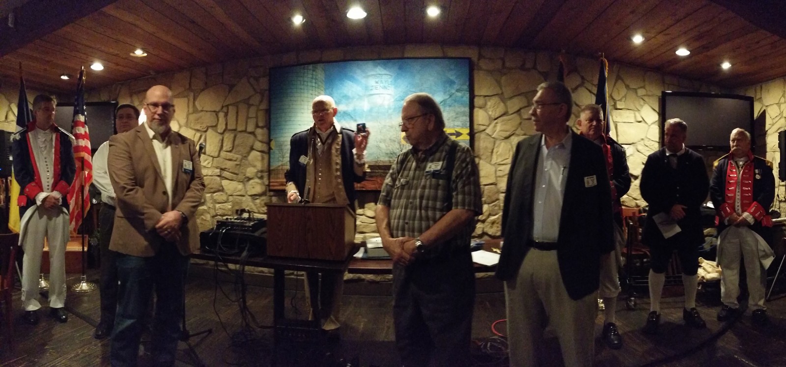 Several Members Receiving Texas SAR Bronze Service Medal: Kris Neslon, Ken Tooke, Tom Ridpath, Jeff Gammon, and Jeff Wise