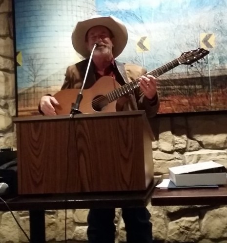 K. R. Wood Singing Texas Ballads