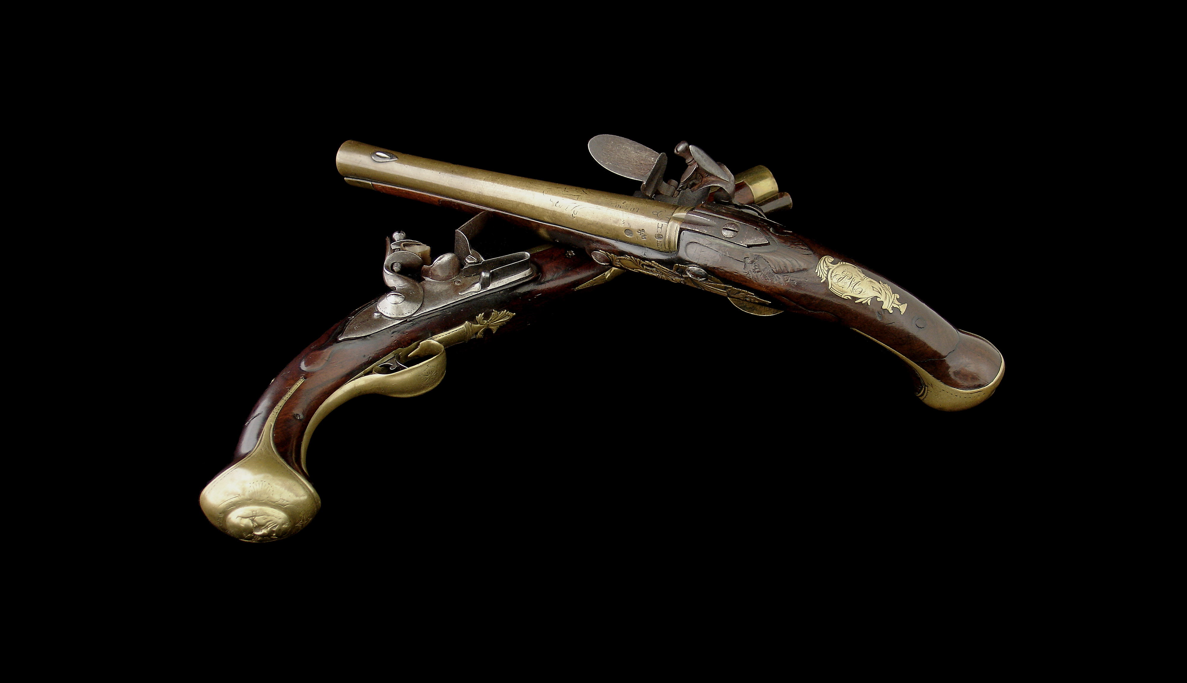 Pistols once owned by Brigadier General John Peter Gabriel Muhlenberg (1746—1807) 